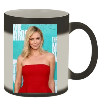 Charlize Theron Color Changing Mug