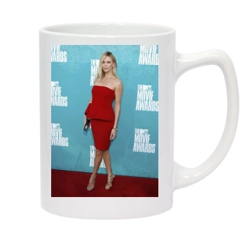 Charlize Theron 14oz White Statesman Mug