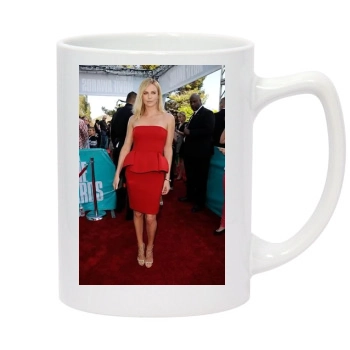 Charlize Theron 14oz White Statesman Mug