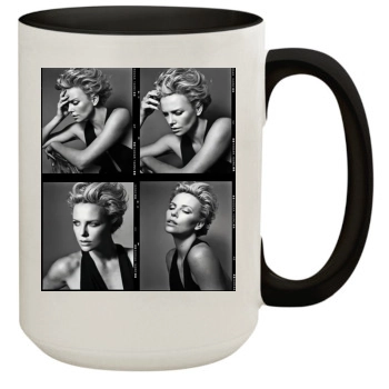 Charlize Theron 15oz Colored Inner & Handle Mug