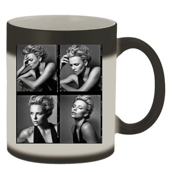 Charlize Theron Color Changing Mug