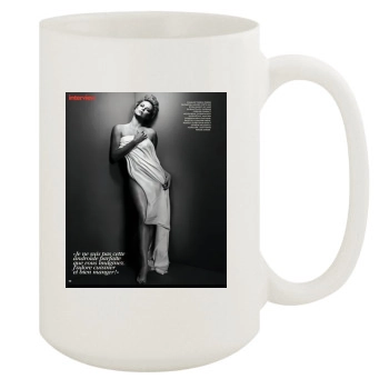 Charlize Theron 15oz White Mug