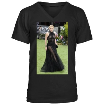 Charlize Theron Men's V-Neck T-Shirt