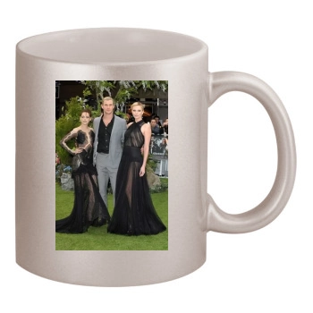 Charlize Theron 11oz Metallic Silver Mug