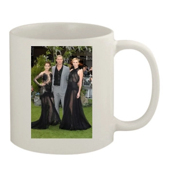 Charlize Theron 11oz White Mug