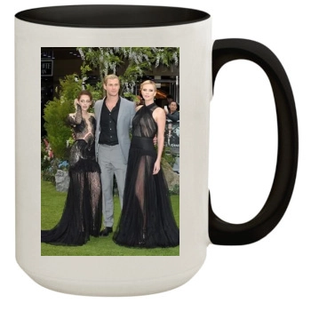 Charlize Theron 15oz Colored Inner & Handle Mug