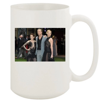 Charlize Theron 15oz White Mug