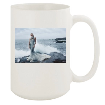 Charlize Theron 15oz White Mug