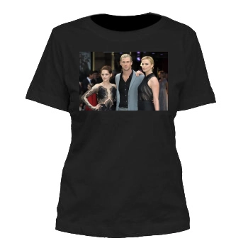 Charlize Theron Women's Cut T-Shirt