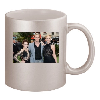 Charlize Theron 11oz Metallic Silver Mug