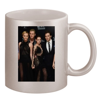 Charlize Theron 11oz Metallic Silver Mug