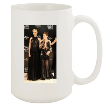 Charlize Theron 15oz White Mug