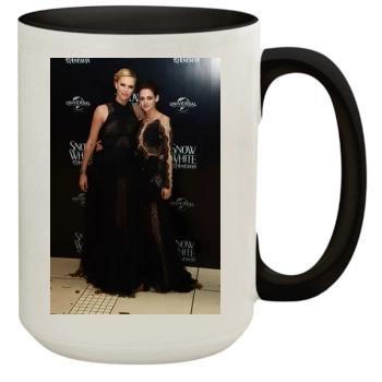 Charlize Theron 15oz Colored Inner & Handle Mug