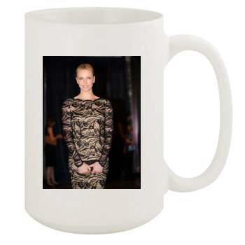 Charlize Theron 15oz White Mug