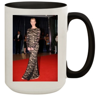 Charlize Theron 15oz Colored Inner & Handle Mug