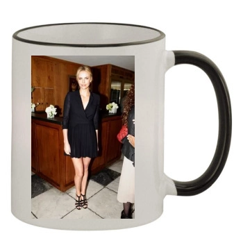 Charlize Theron 11oz Colored Rim & Handle Mug