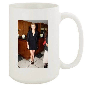 Charlize Theron 15oz White Mug