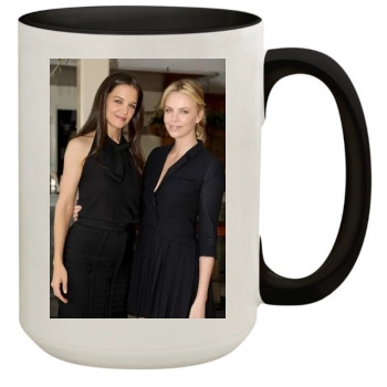 Charlize Theron 15oz Colored Inner & Handle Mug