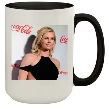 Charlize Theron 15oz Colored Inner & Handle Mug