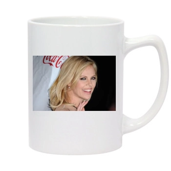 Charlize Theron 14oz White Statesman Mug