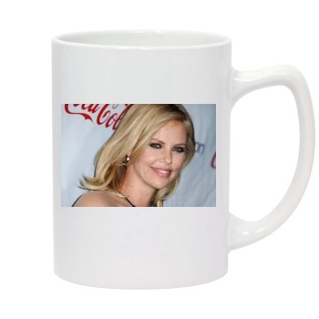 Charlize Theron 14oz White Statesman Mug