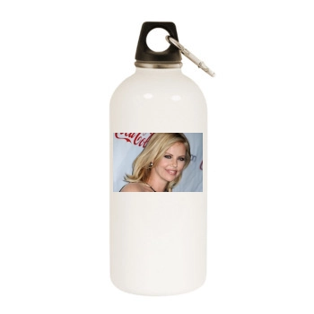 Charlize Theron White Water Bottle With Carabiner