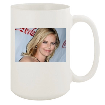 Charlize Theron 15oz White Mug