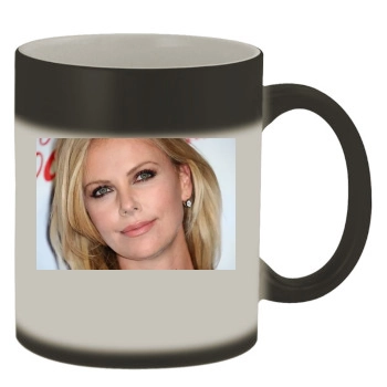 Charlize Theron Color Changing Mug