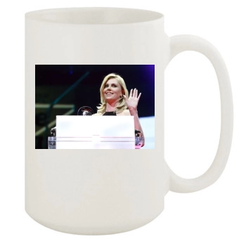 Charlize Theron 15oz White Mug