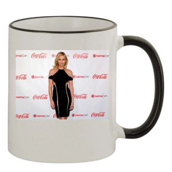 Charlize Theron 11oz Colored Rim & Handle Mug