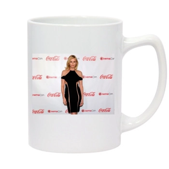 Charlize Theron 14oz White Statesman Mug