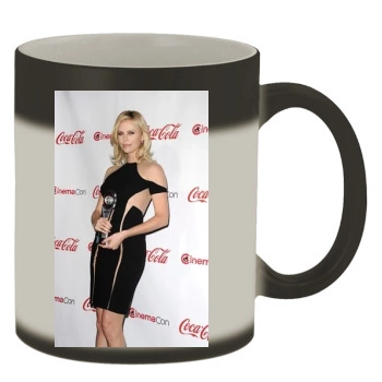 Charlize Theron Color Changing Mug