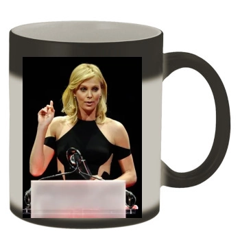 Charlize Theron Color Changing Mug