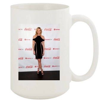 Charlize Theron 15oz White Mug