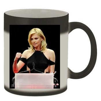 Charlize Theron Color Changing Mug