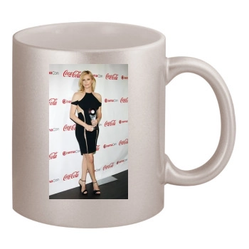 Charlize Theron 11oz Metallic Silver Mug