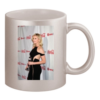 Charlize Theron 11oz Metallic Silver Mug