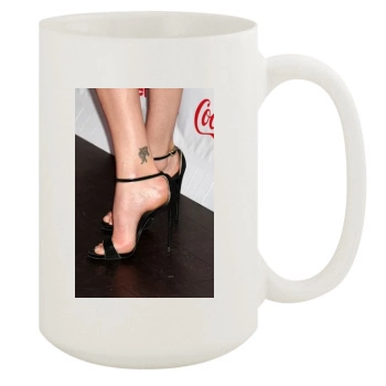 Charlize Theron 15oz White Mug