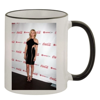 Charlize Theron 11oz Colored Rim & Handle Mug