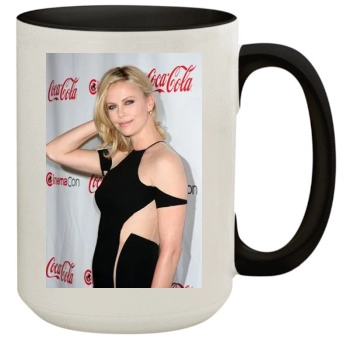 Charlize Theron 15oz Colored Inner & Handle Mug