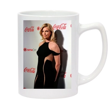 Charlize Theron 14oz White Statesman Mug