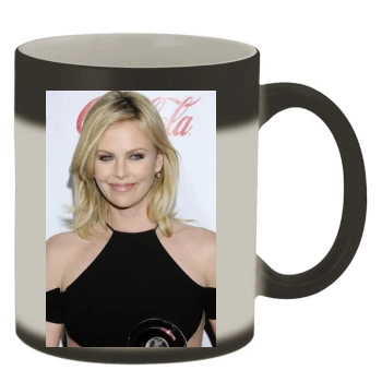 Charlize Theron Color Changing Mug