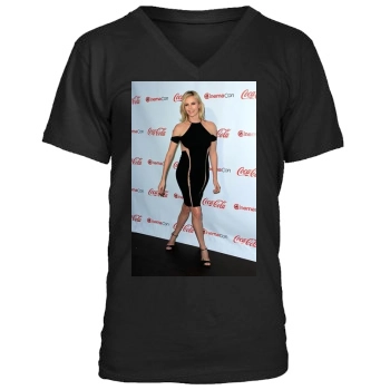 Charlize Theron Men's V-Neck T-Shirt