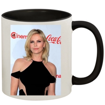 Charlize Theron 11oz Colored Inner & Handle Mug