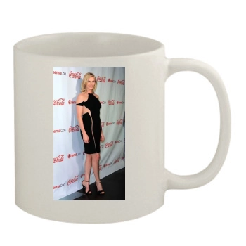 Charlize Theron 11oz White Mug