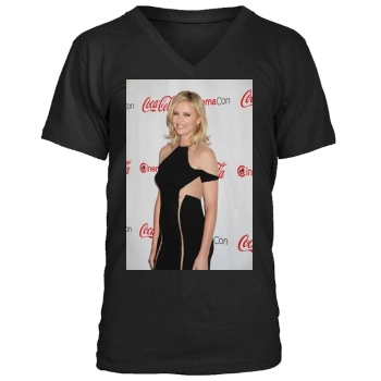 Charlize Theron Men's V-Neck T-Shirt