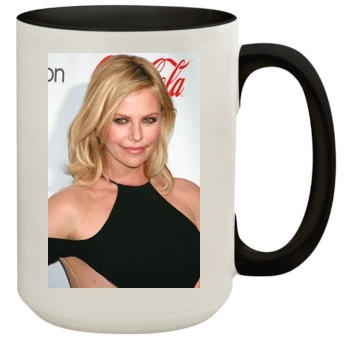 Charlize Theron 15oz Colored Inner & Handle Mug