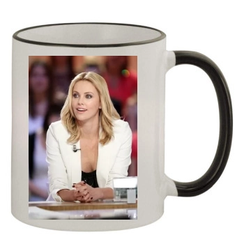 Charlize Theron 11oz Colored Rim & Handle Mug