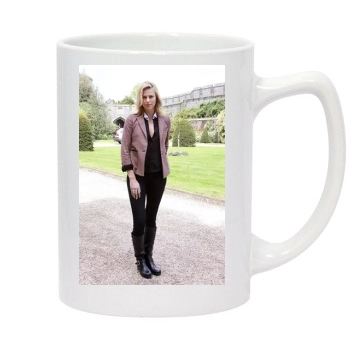 Charlize Theron 14oz White Statesman Mug