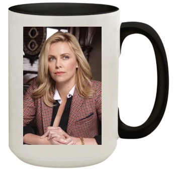 Charlize Theron 15oz Colored Inner & Handle Mug